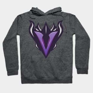 E-sport Logo | V Letter For Esport Team / Tshirt etc (Purple) Hoodie